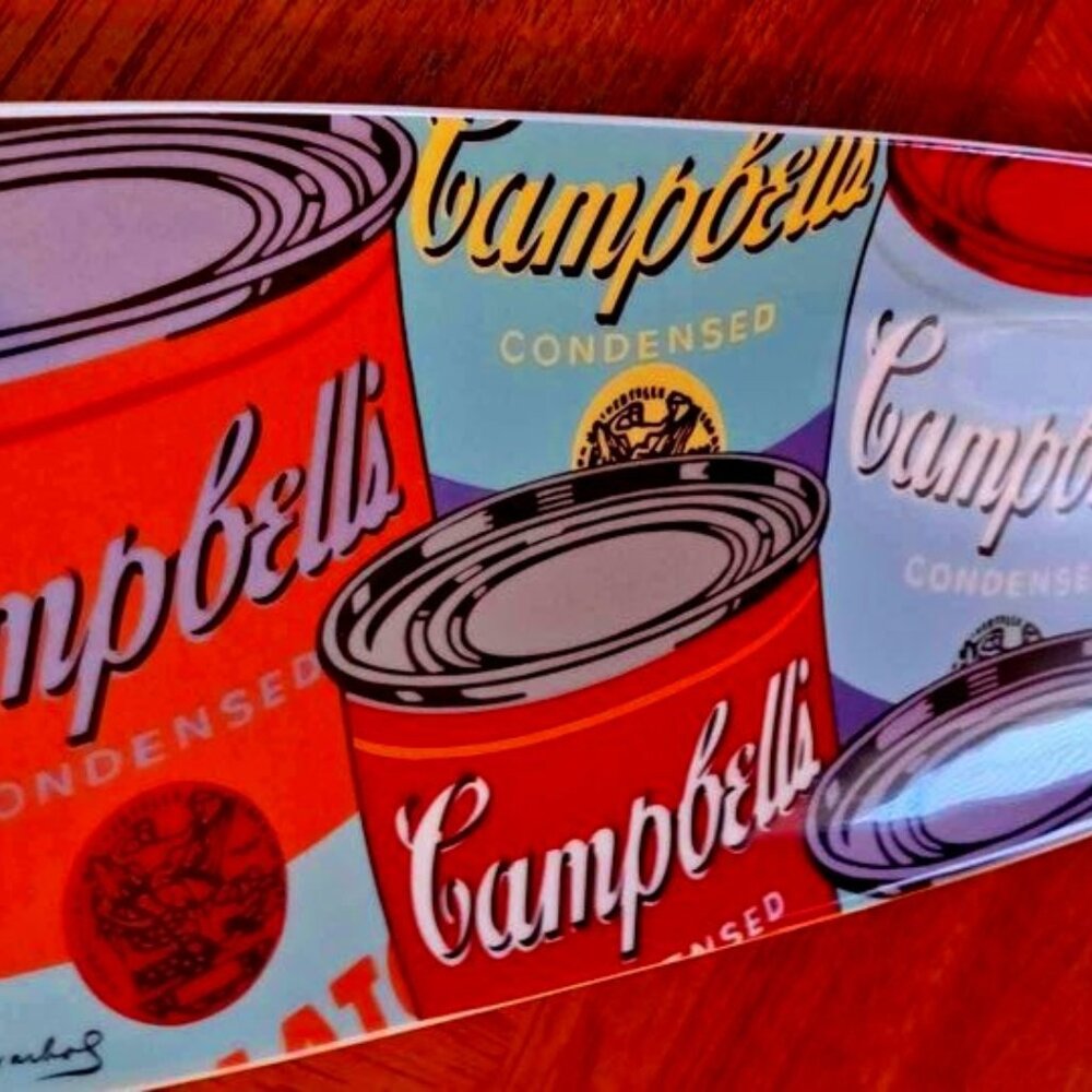 Vintage Andy Warhol Porcelain Tray by Rosenthal Studio Line LNC